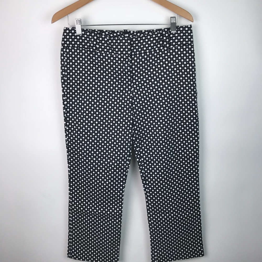J. Crew city Fit Stretch Cropped Pants 6 AJ54